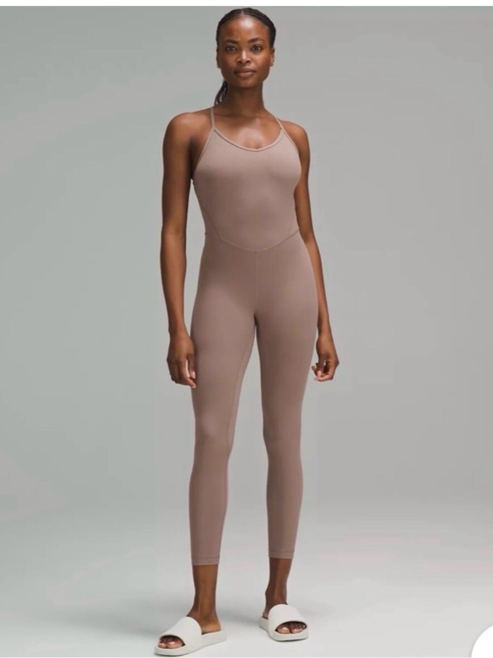 Lululemon  Taupe One-Piece Jumpsuit